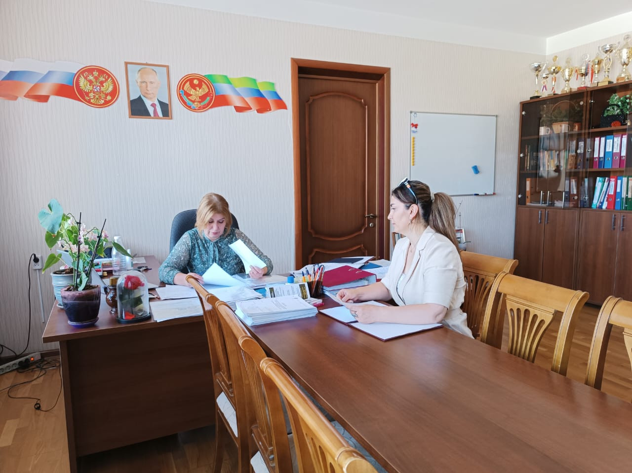 Профилактический визит сотрудников ОНД МЧС Дагестана